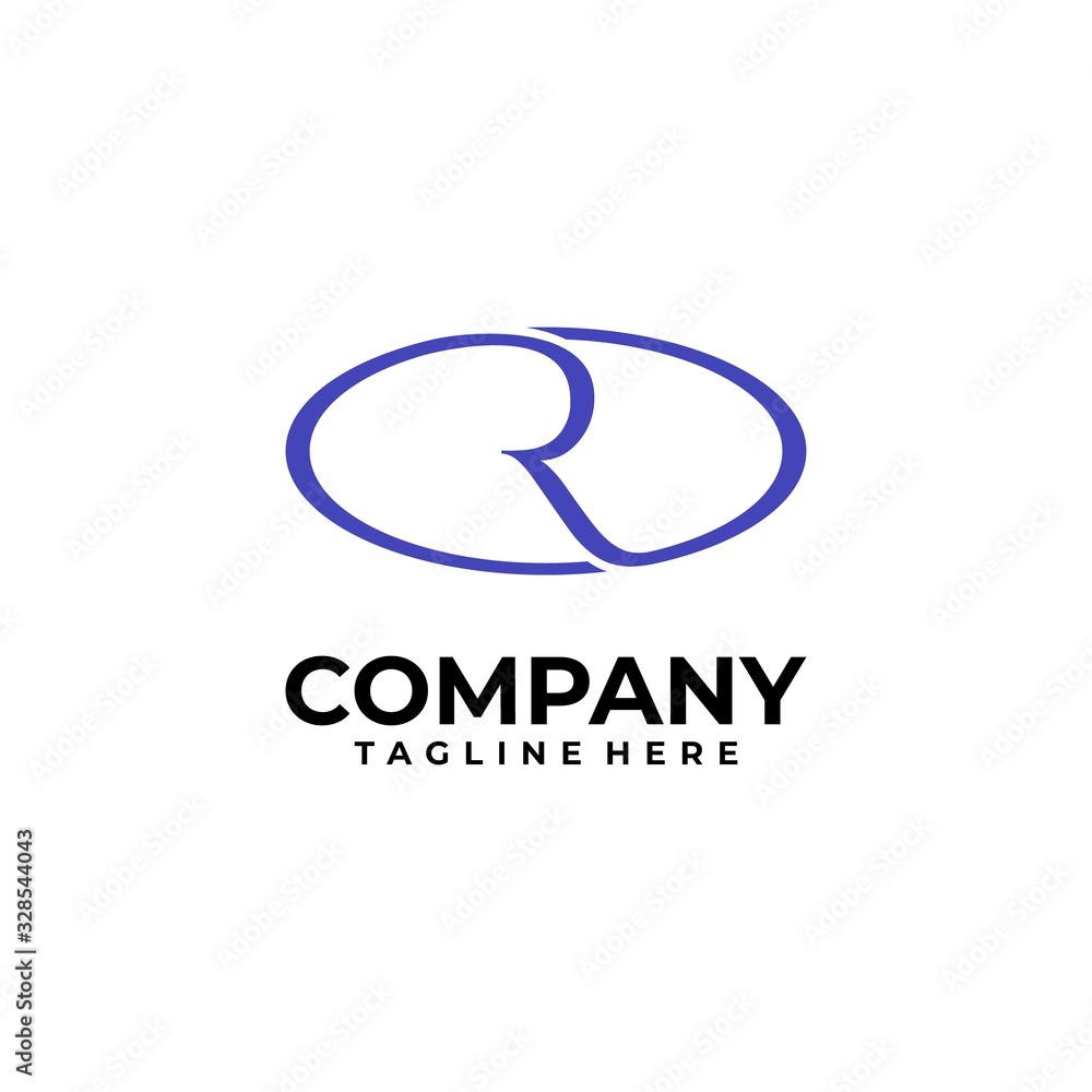 initial letter R logo design vector inspiration initial letter R logo design vector inspiration