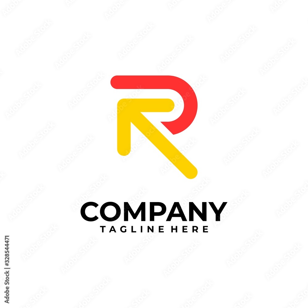 initial letter R logo design vector inspiration initial letter R logo design vector inspiration