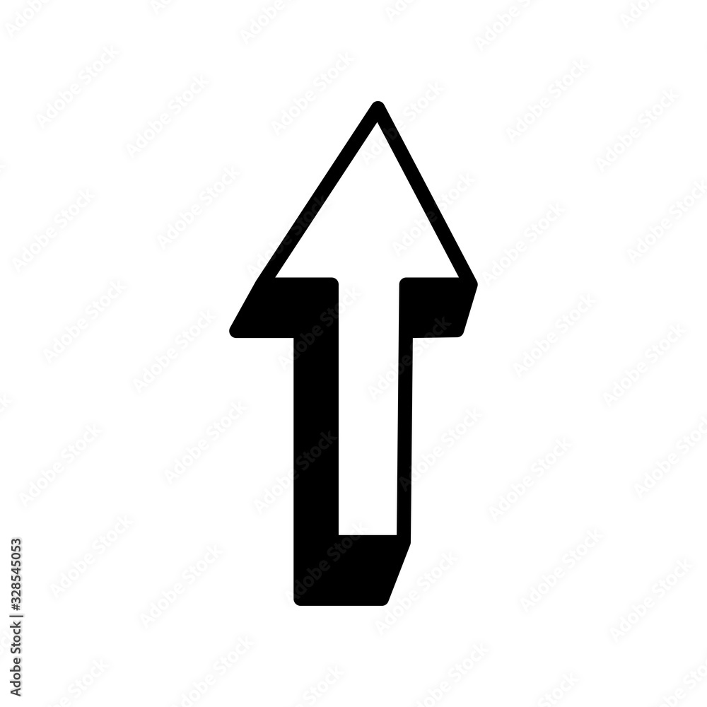 Arrow icon vector