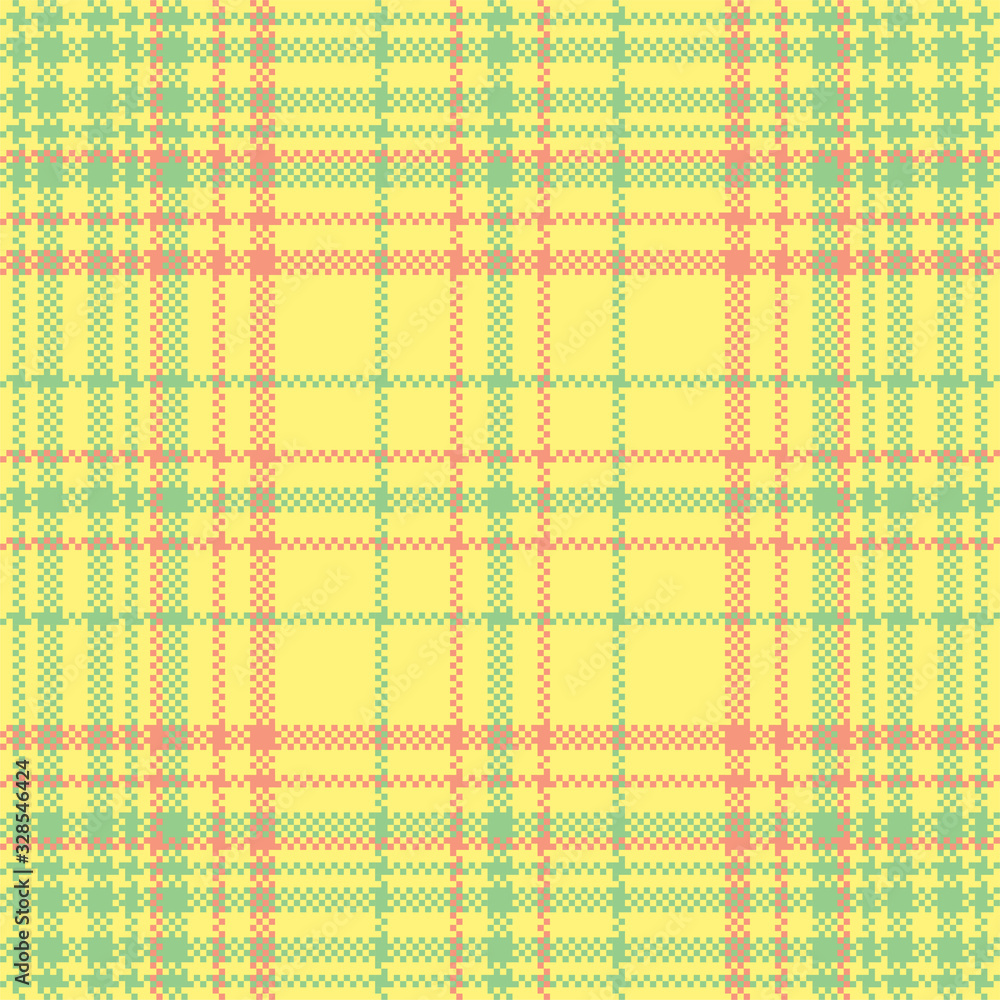 Tartan plaid pattern seamless. Print fabric texture. Check vector background. Tartan plaid pattern seamless. Print fabric texture. Check vector background.