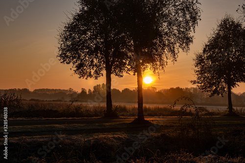 Sonnenuntergang in Ostfriesland