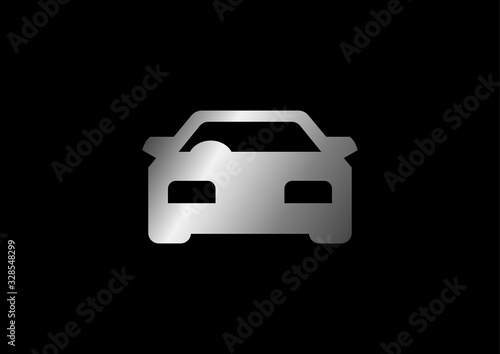 abstract background for car Silver color vector illustrations