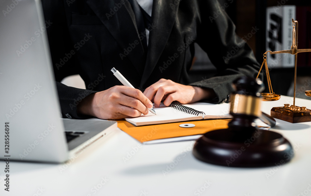 Concepts of Law and Legal services. Lawyer meeting at office. Concepts of Law and Legal services. Lawyer meeting at office.