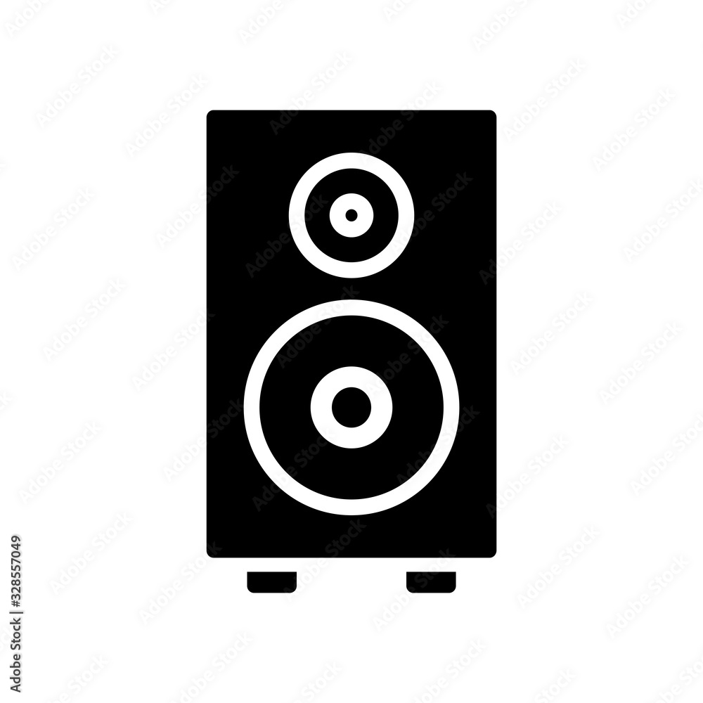 speakers icon vector template speakers icon vector template