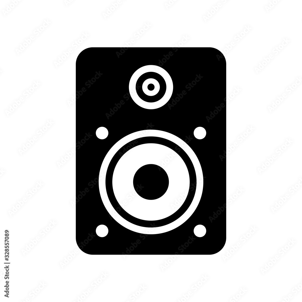 speakers icon vector template speakers icon vector template