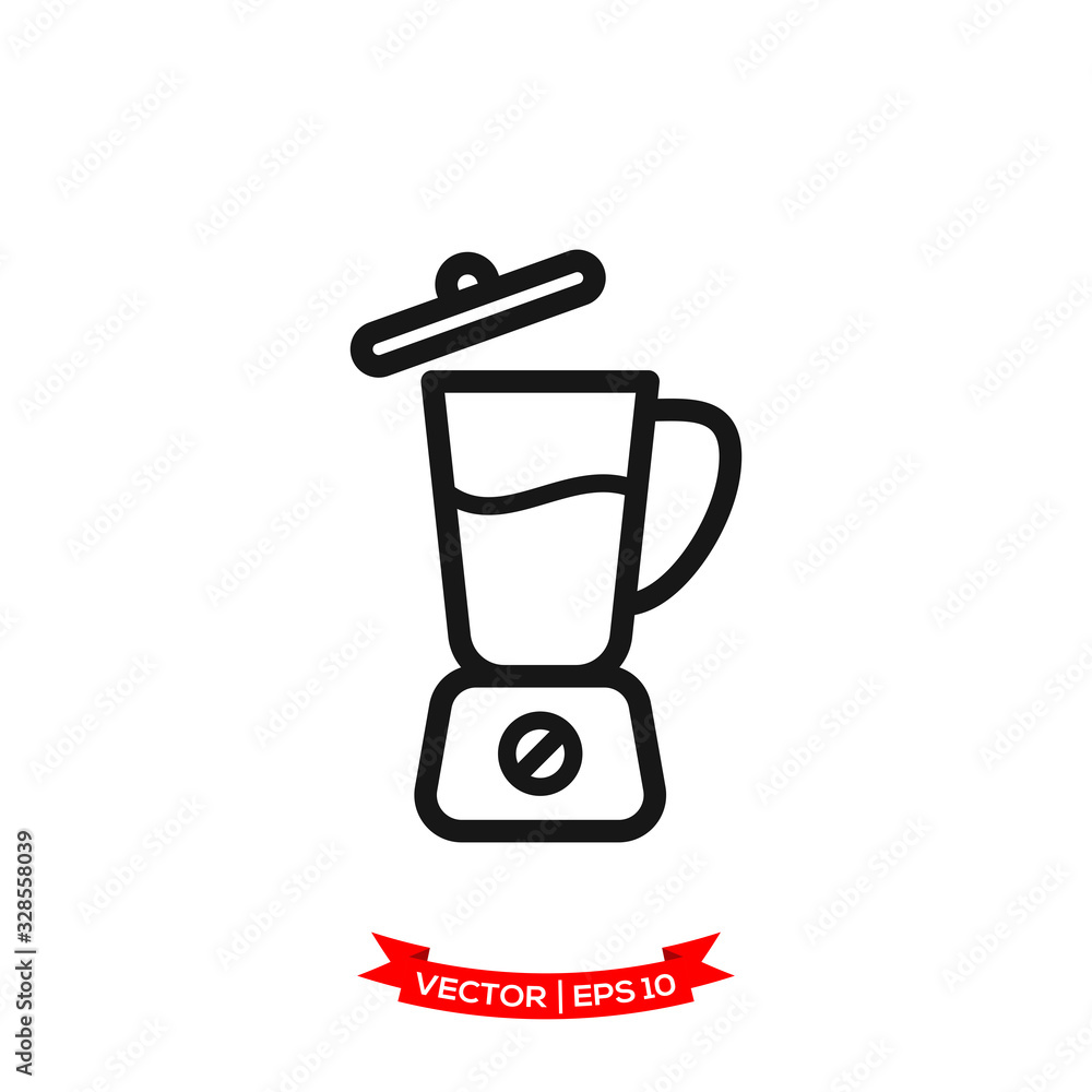 blender icon in trendy flat design blender icon in trendy flat design