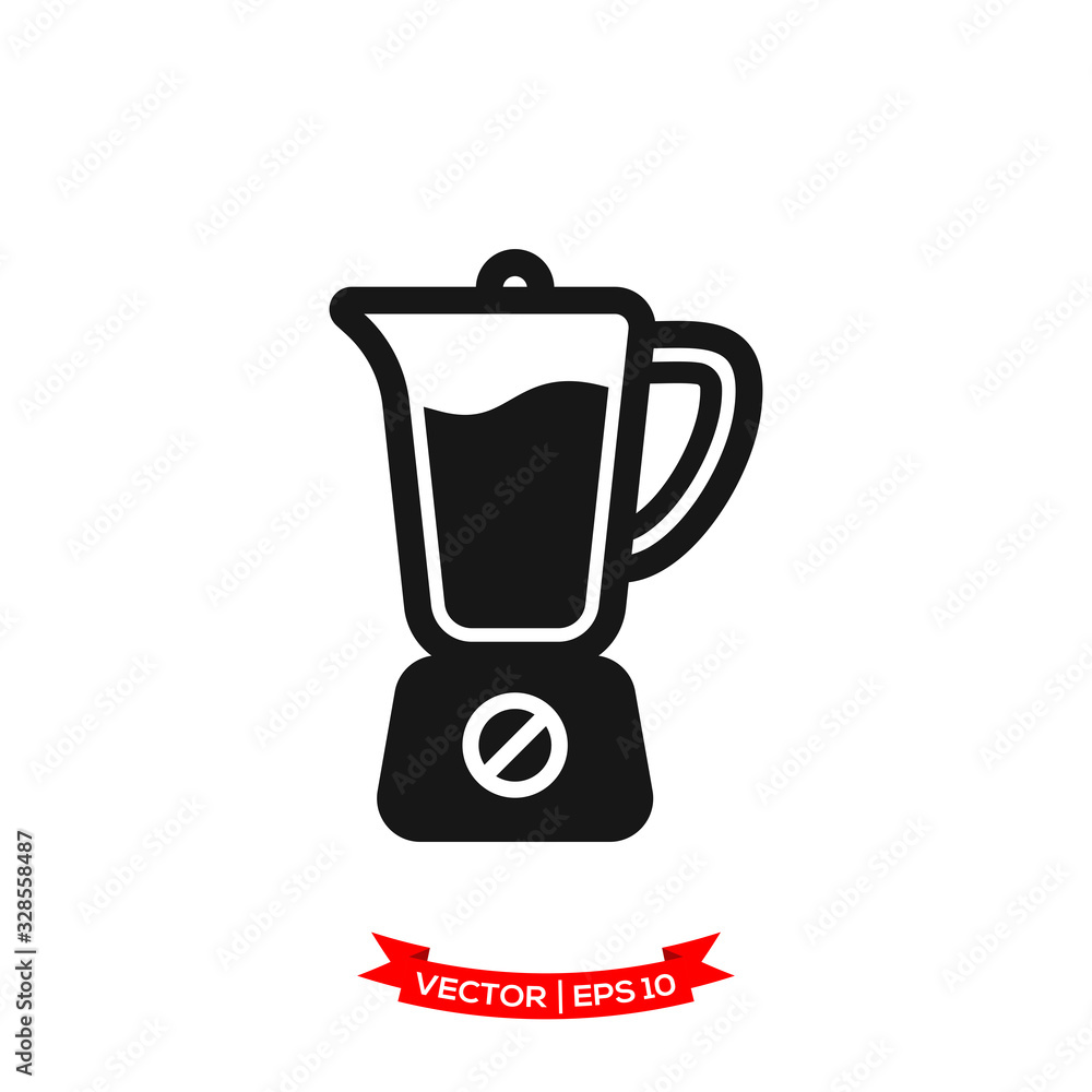 blender icon in trendy flat design blender icon in trendy flat design