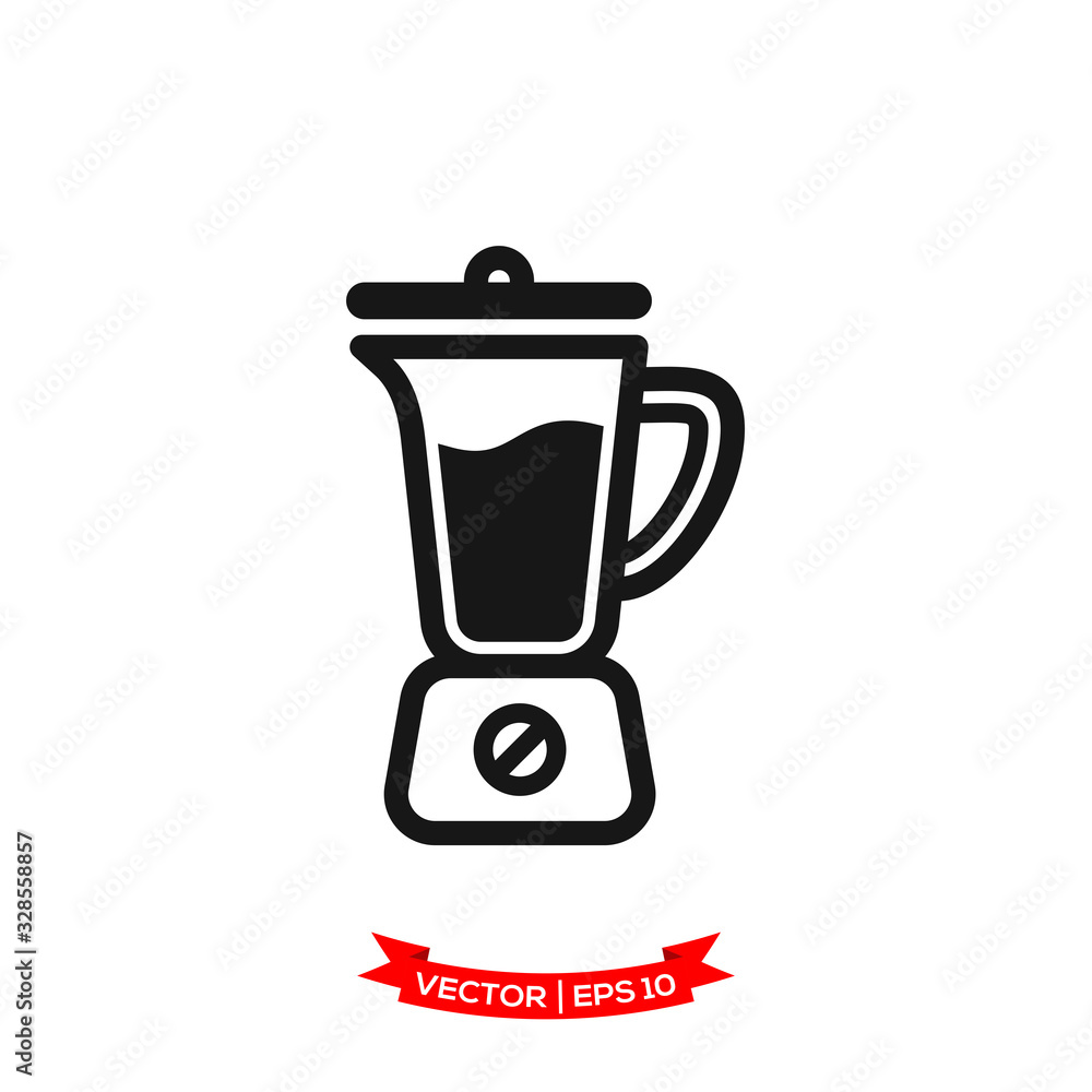 blender icon in trendy flat design blender icon in trendy flat design