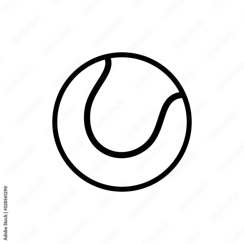 tennis ball icon vector template tennis ball icon vector template