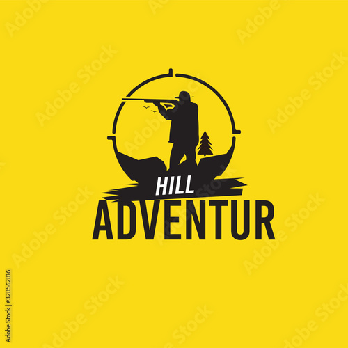 Template Hill Adventure Logo For Your Team