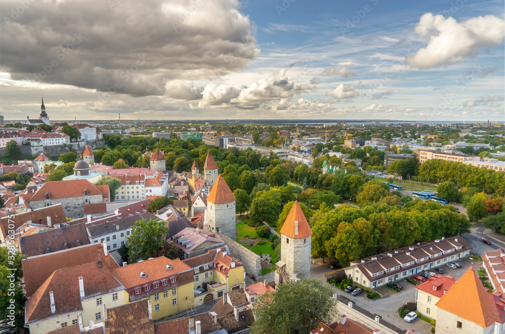 The Attractions of the Beautiful Medieval Town of Tallinn