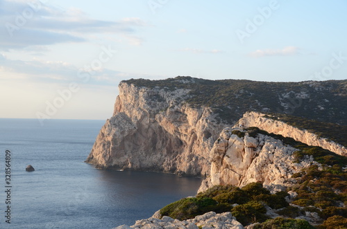 capo caccia cliff, alghero, sardinia, italy