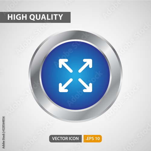 miximize icon for your web site design, logo, app, UI. Vector graphics illustration and editable stroke. EPS 10.
