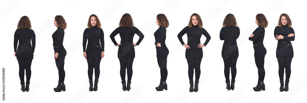 large group of same portrait of a woman with different hands poses large group of same portrait of a woman with different hands poses