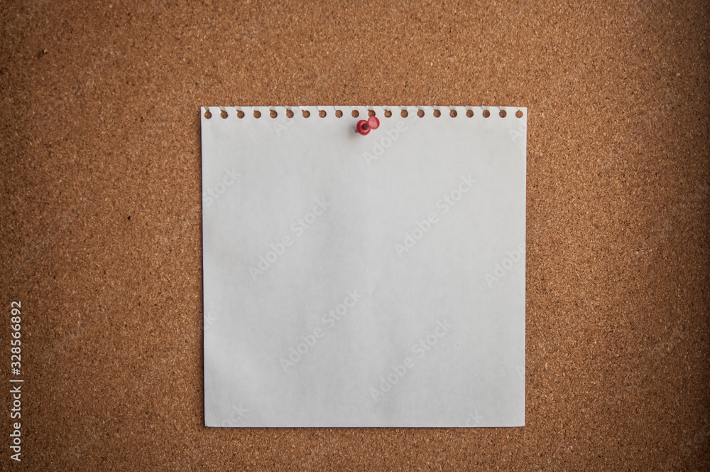 white paper on cork background white paper on cork background