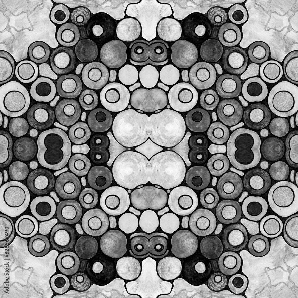 Gray circle shapes pencil drawing background. Gray circle shapes pencil drawing background.
