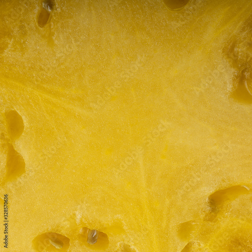 fresh yellow watermelon without seeds background