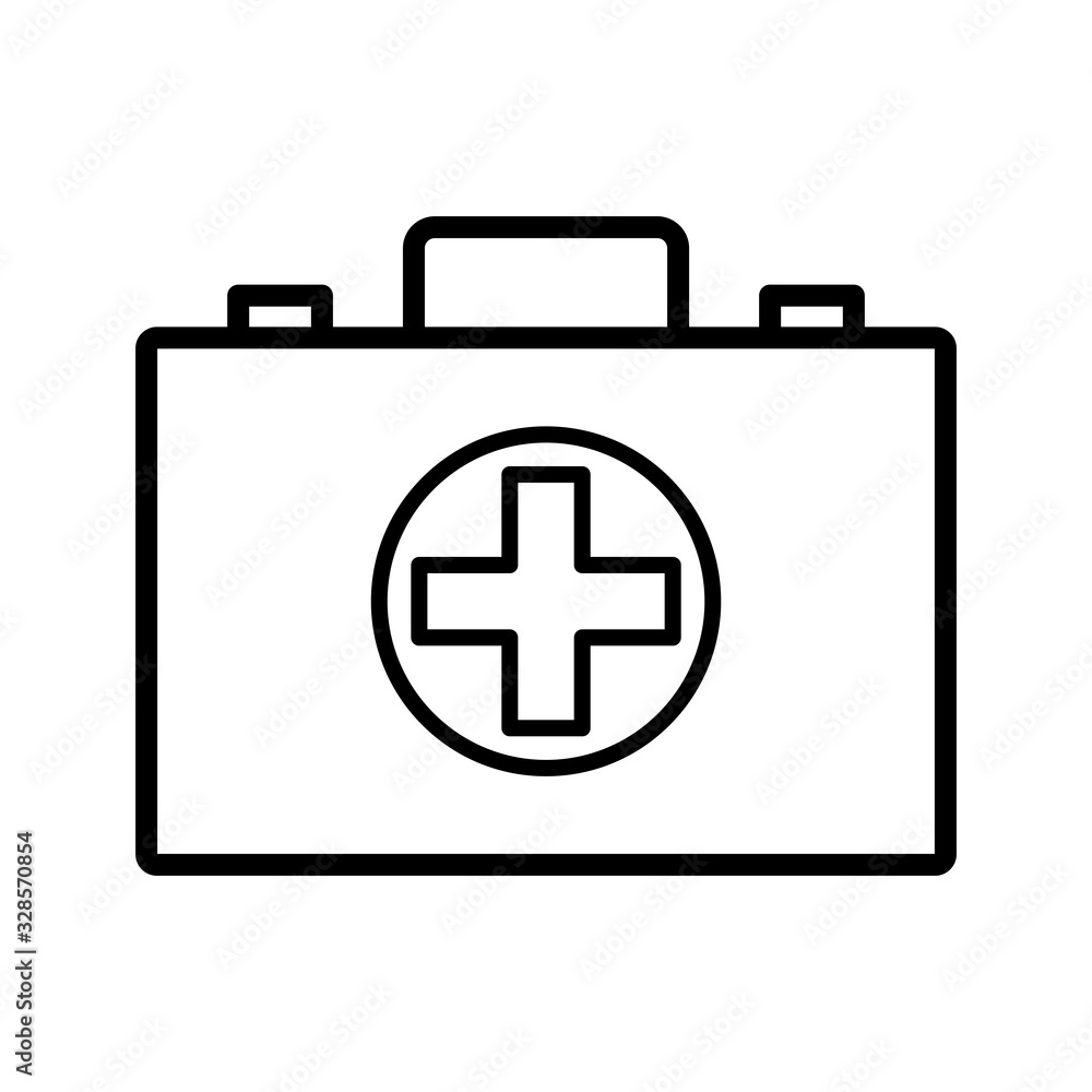 first aid box icon vector template first aid box icon vector template