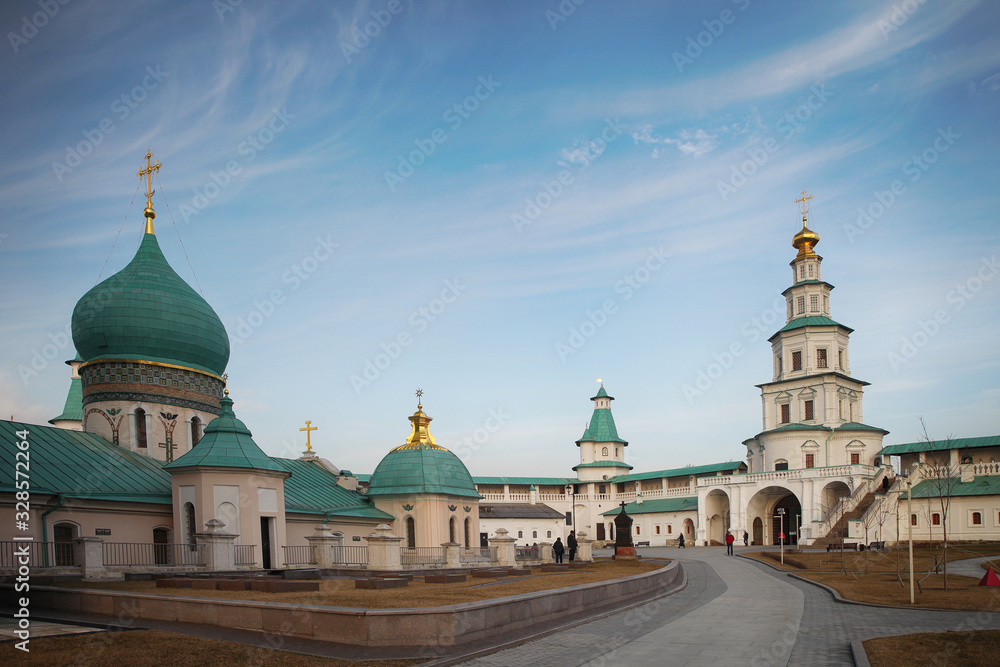 the resurrection Cathedral in new Jerusalem monastery::