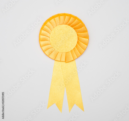 award badge with ribbon