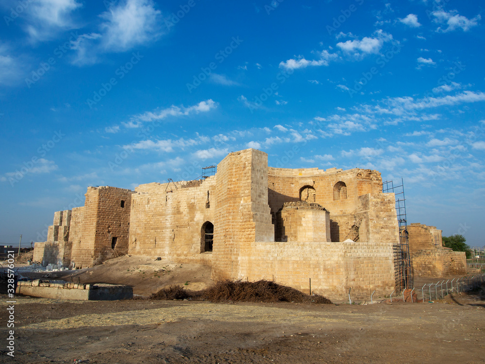 Ruins of the ancient city of Harran in mesopotamia