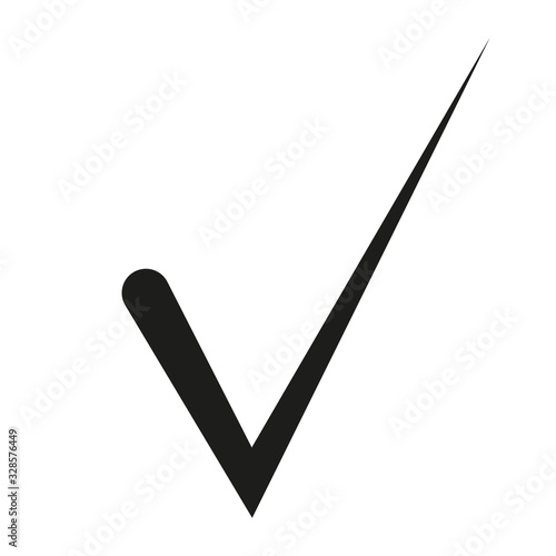 Checkmark icon. Vector illu...