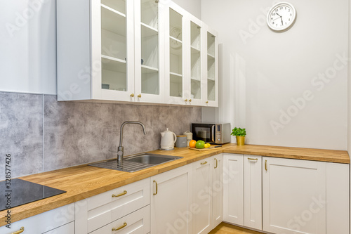 Fototapeta Naklejka Na Ścianę i Meble -  interior of modern kitchen