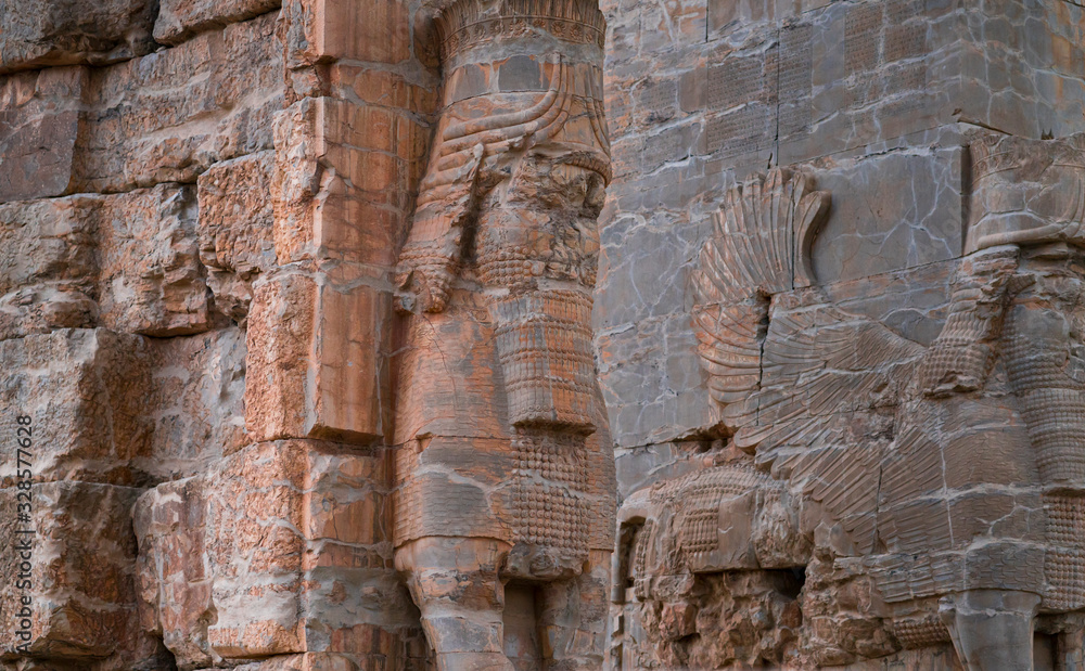 Persepolis, Ceremonial capital of Achaemenid Empire, Fars Province, Iran, Western Asia, Asia, Middle East, Unesco World Heritage Site