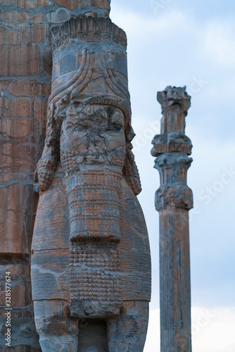 Persepolis, Ceremonial capital of Achaemenid Empire, Fars Province, Iran, Western Asia, Asia, Middle East, Unesco World Heritage Site