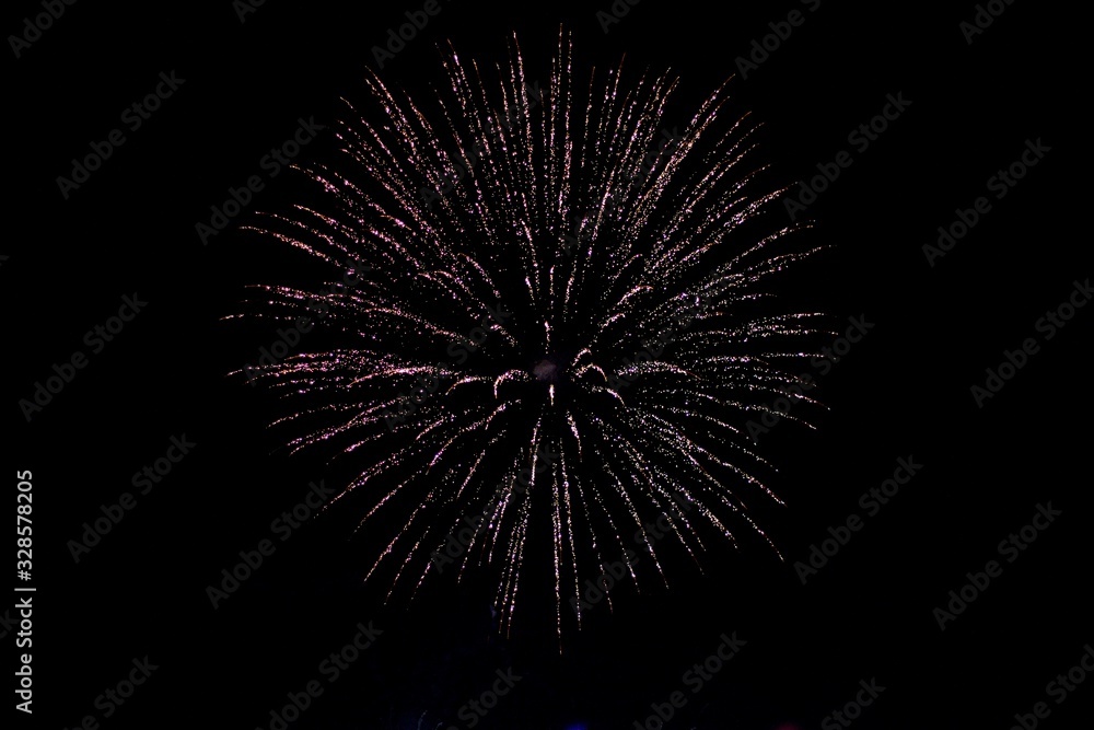 Fireworks at night. dark background Fireworks at night. dark background