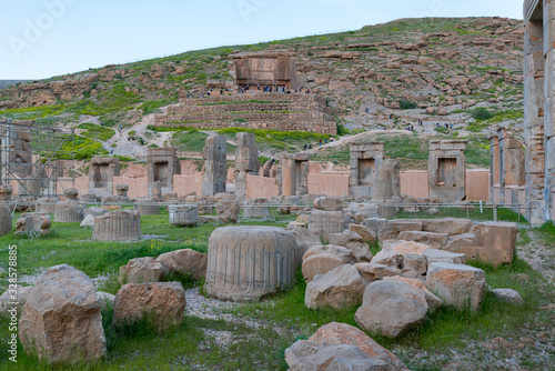 Persepolis, Ceremonial capital of Achaemenid Empire, Fars Province, Iran, Western Asia, Asia, Middle East, Unesco World Heritage Site photo