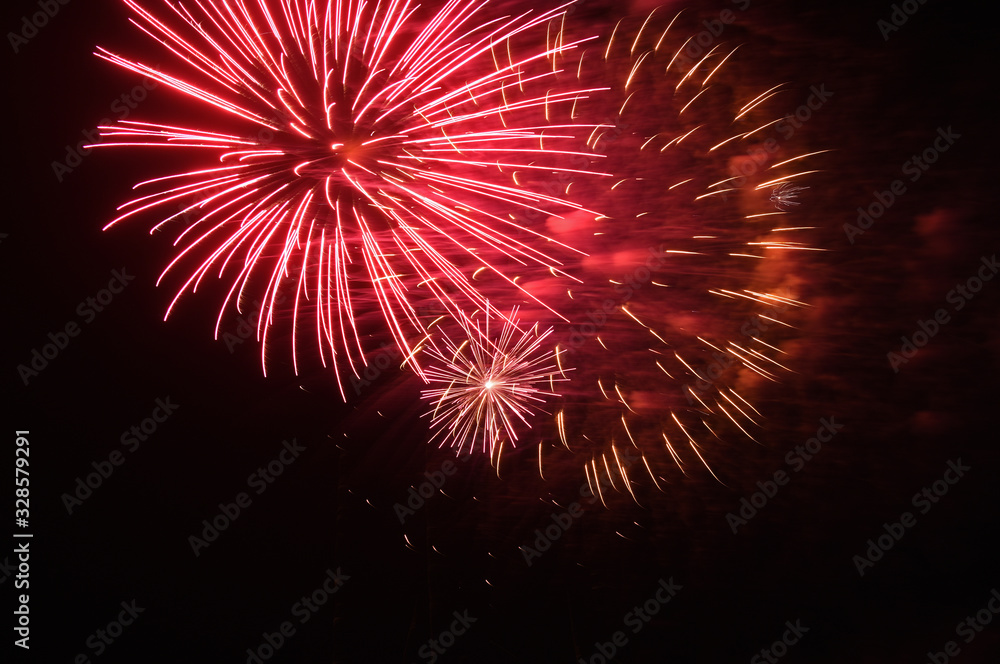 Obraz premium fireworks for July 14