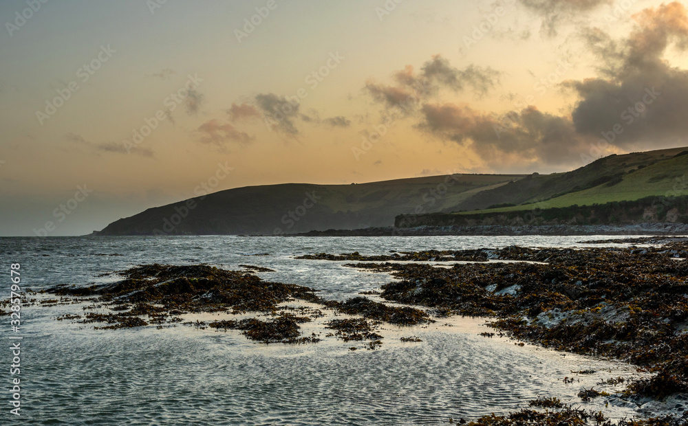 Fototapeta premium A view Hannafore Point, West looe, Cornwall,UK