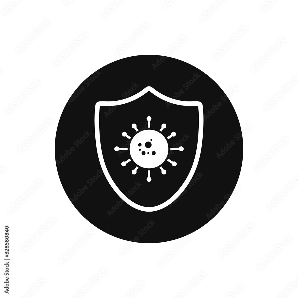 Anti-Germ Icon. Editable Vector Symbol Illustration Anti-Germ Icon. Editable Vector Symbol Illustration