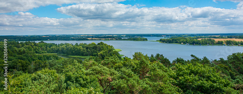 Krakower See, Krakow am See, Mecklenburgische Seenplatte, Luftaufnahme, Vogelperspektive, Drohnenaufnahme, 