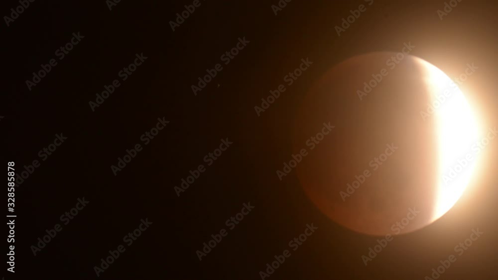Lunar Eclipse 2014 Moon and Clouds April 2 Lunar Eclipse 2014 Moon and Clouds April 2