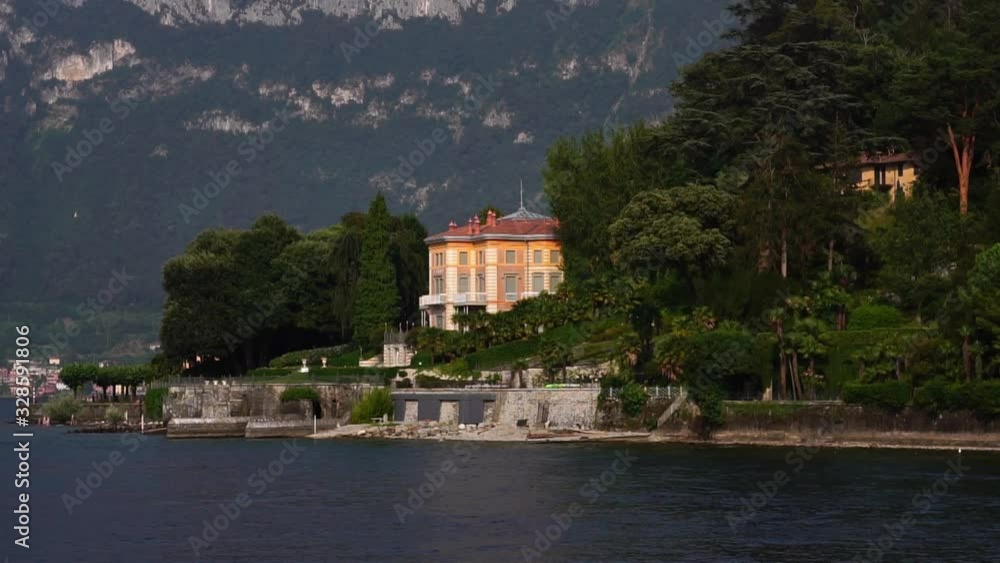 Luxurious villas and hotels in coastal town Bellagio, Lake Como. Summer luxury tourism landmark & romantic honeymoon travel destination in Italy. Luxurious villas and hotels in coastal town Bellagio, Lake Como. Summer luxury tourism landmark & romantic honeymoon travel destination in Italy.