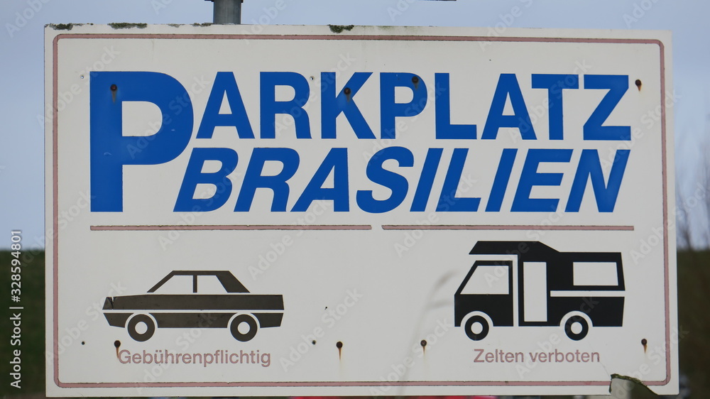 Obraz premium Parkplatz B1