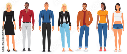 Vector characters design