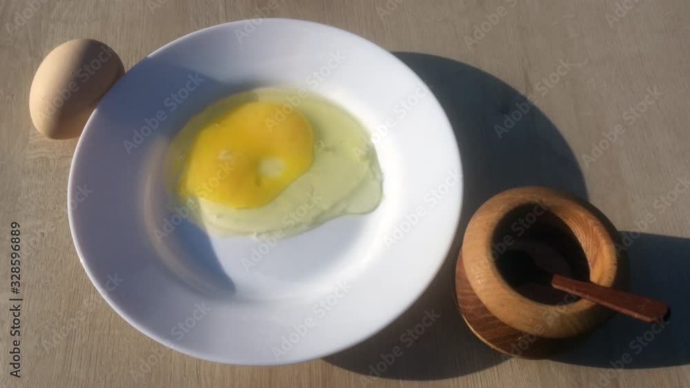 Breaking an Egg For an Omlet