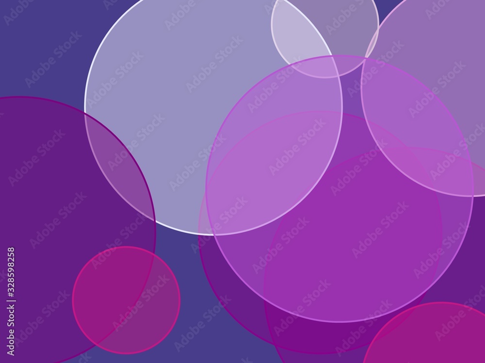 Abstract violet circles illustration background Abstract violet circles illustration background
