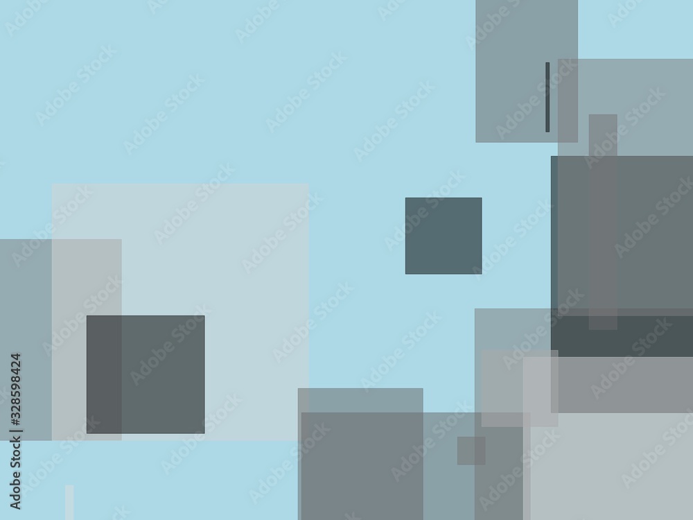 Abstract grey squares illustration background Abstract grey squares illustration background