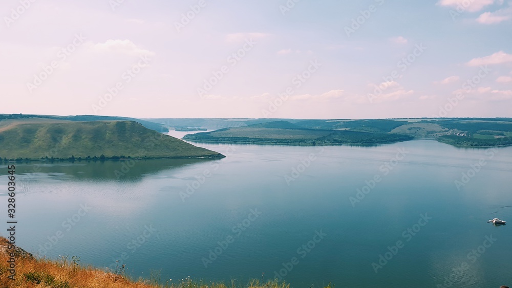 Fototapeta premium View of river