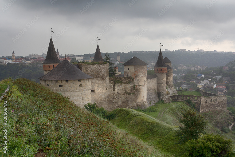 Kamieniec Podolski fortress - one of the most famous and beautiful castles in Ukraine