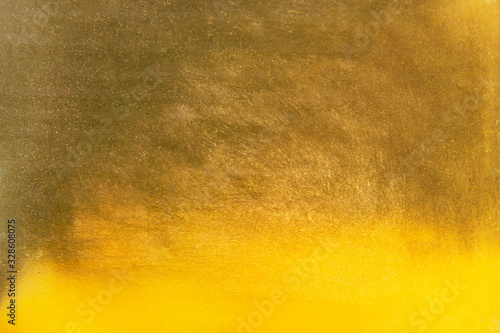 Gold abstract background or texture and gradients shadow