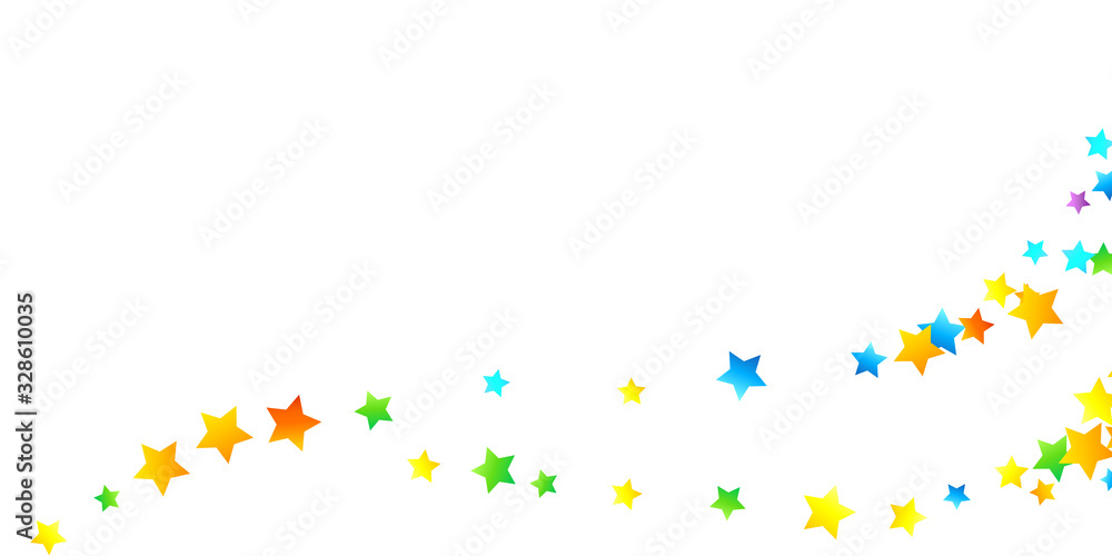 Rainbow Festive Confetti. Carnival Star Falling. Rainbow Festive Confetti. Carnival Star Falling.