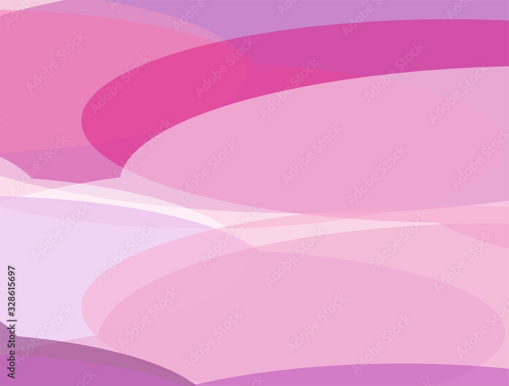 Colorful Art Pink and Purple Abstract Background With Wave, Modern Shape Background or Wallpaper