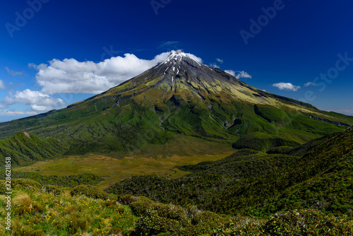 Mount Taranaki in New Plymouth, New Zealand