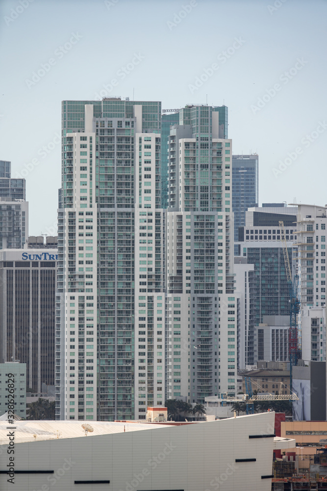 Vizcayne Towers Downtown Miami FL luxury apartments