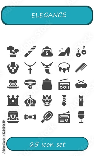 elegance icon set